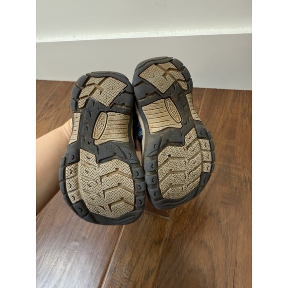 Keen Sandals Little Boys 9 Blue Smokey Bear Newport H2 Washable Outdoor Water - Picture 8 of 12